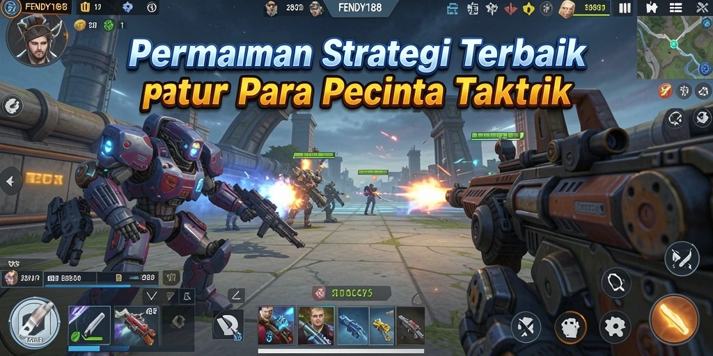 Tampilan gameplay FENDY188 yang menegangkan dan strategis.
