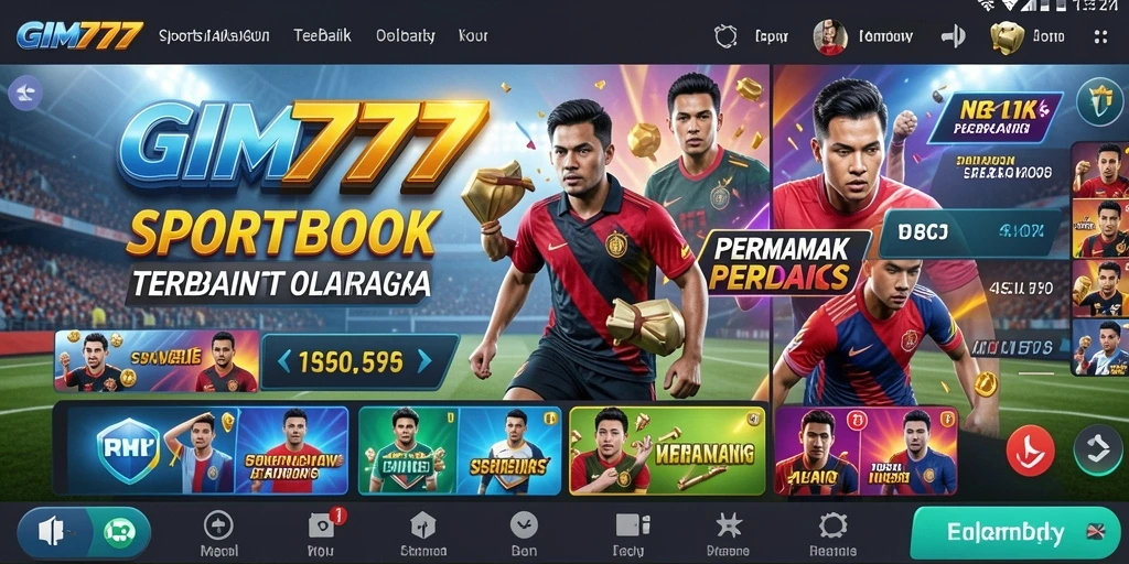 Tampilan visual gameplay GIM777 yang menarik dan interaktif.
