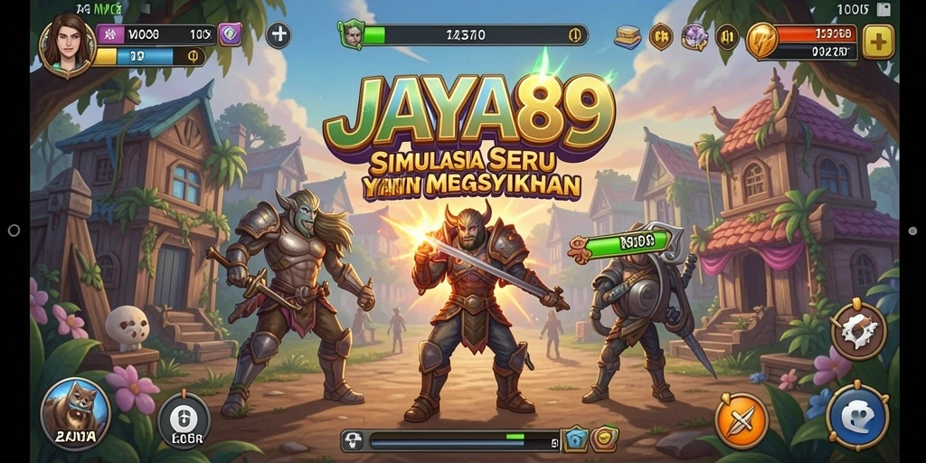 Screenshot utama JAYA89 menampilkan gameplay Simulation yang menarik.