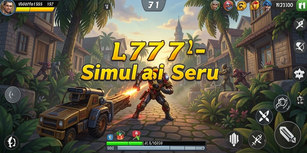 Tampilan gameplay seru di L777 yang menunjukkan elemen simulasi.