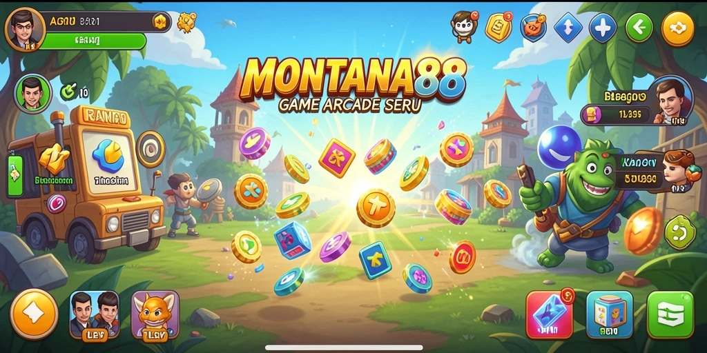 Screenshot MONTANA88 menampilkan aksi seru dan gameplay menantang di dunia arcade.
