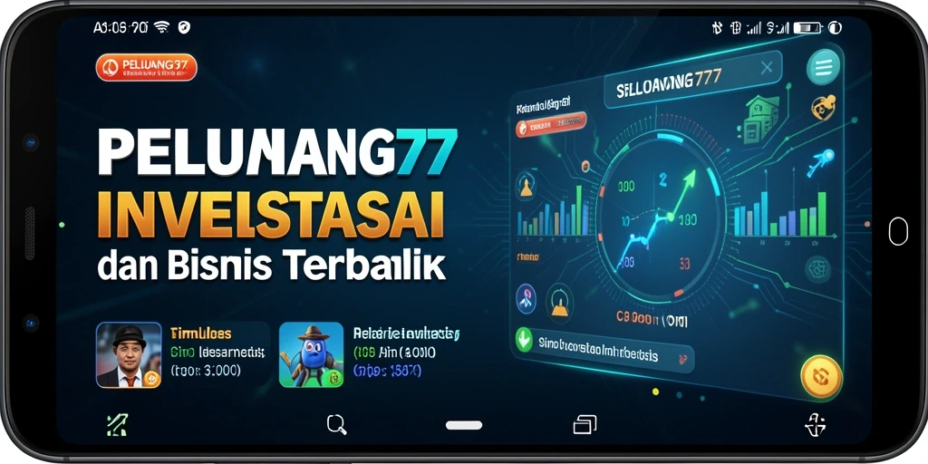 Screenshot gameplay PELUANG77 menampilkan aktivitas simulasi bisnis yang mendebarkan.