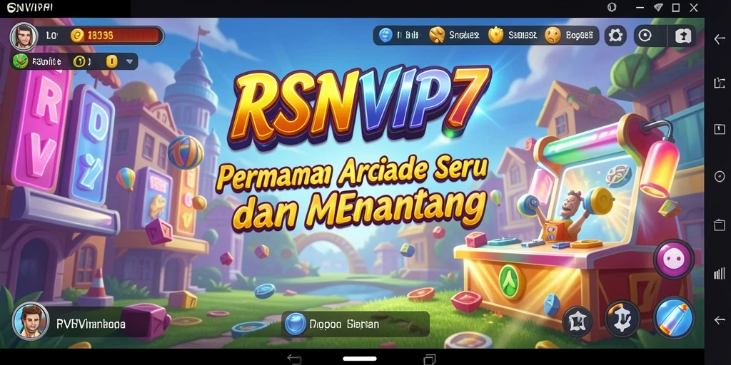 Tampilan gameplay RSNVIP7 yang menarik dan seru.