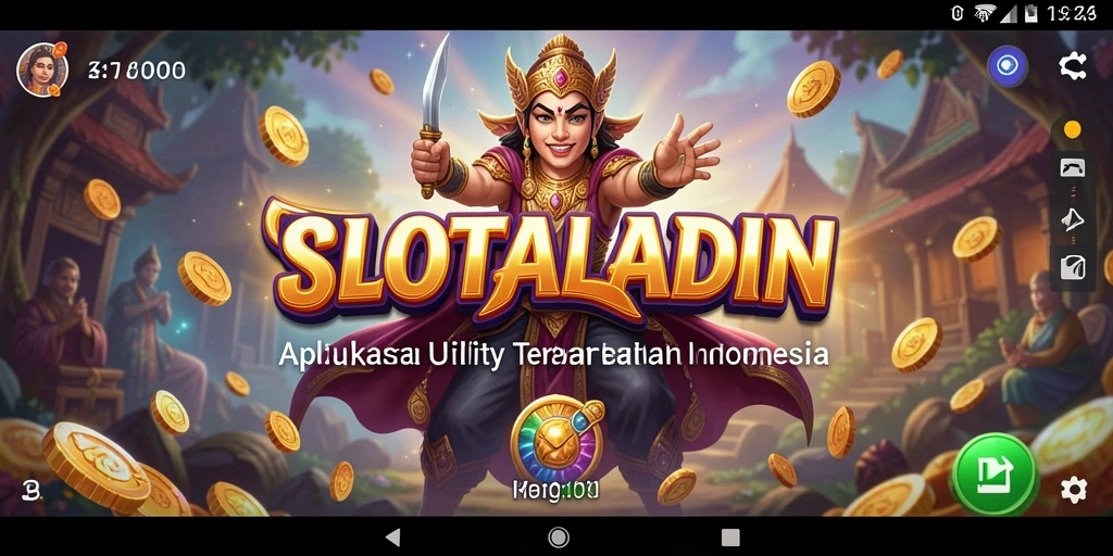 Tampilan antarmuka SLOTALADIN yang intuitif dan mudah digunakan.